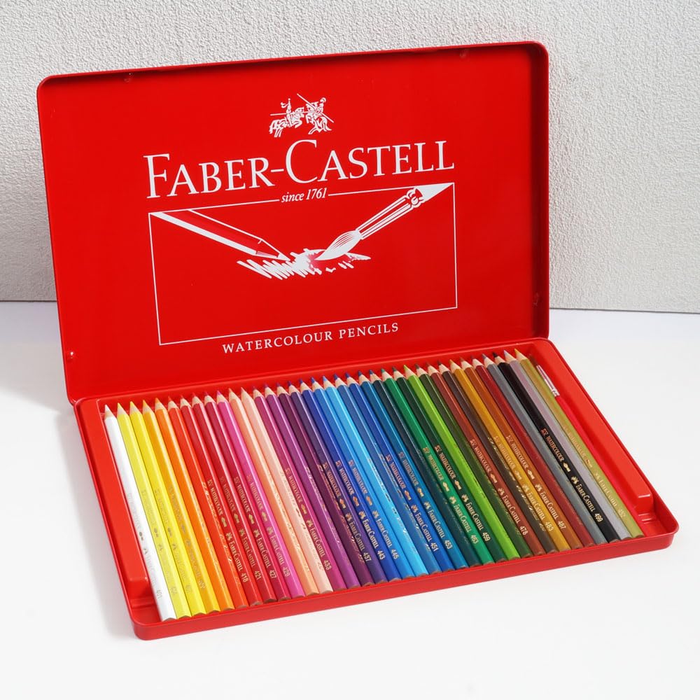 Amazon | ファーバーカステル(Faber-Castell) 色鉛筆 水彩 36色